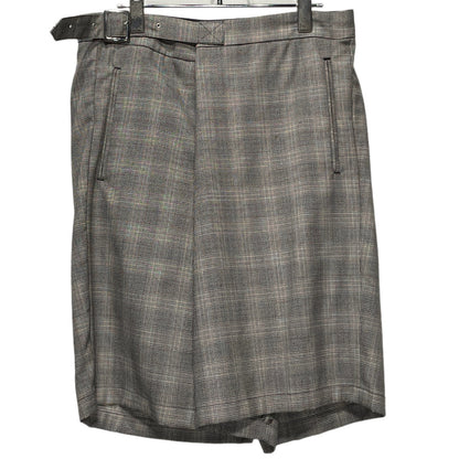 FACETASM 23SS Gray Glen Check Wrap Design Shorts Pants Size 5