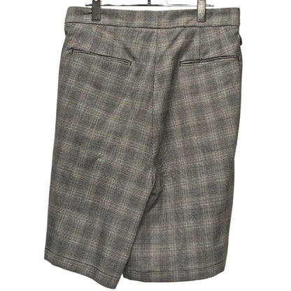 FACETASM 23SS Gray Glen Check Wrap Design Shorts Pants Size 5