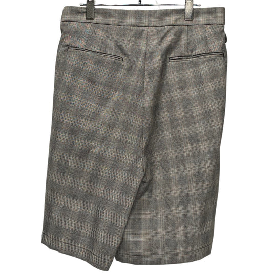 FACETASM 23SS Gray Glen Check Wrap Design Shorts Pants Size 5