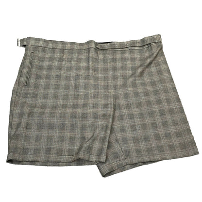 FACETASM 23SS Gray Glen Check Wrap Design Shorts Pants Size 5