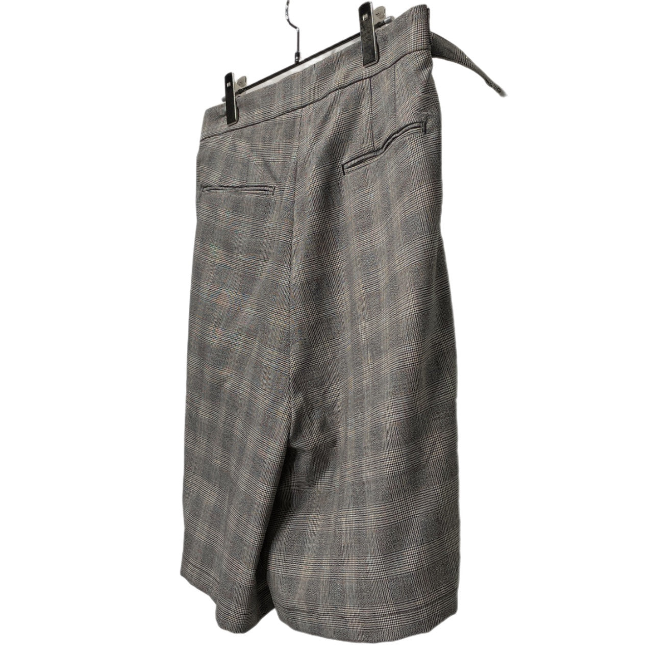FACETASM 23SS Gray Glen Check Wrap Design Shorts Pants Size 5