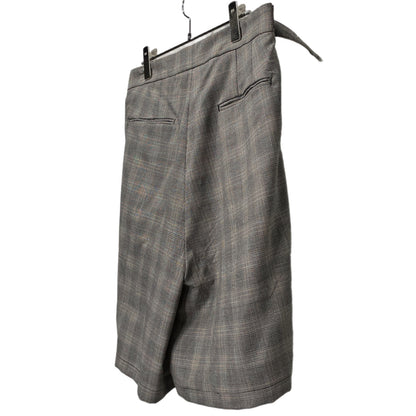 FACETASM 23SS Gray Glen Check Wrap Design Shorts Pants Size 5