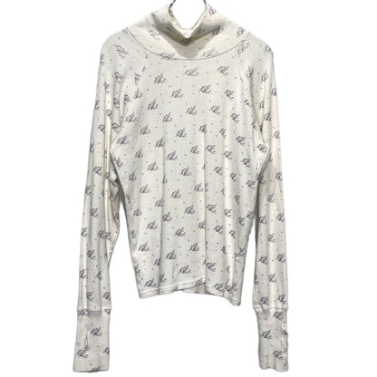 Kapital All-Over Anchor Print Bottleneck T-Shirt Size S