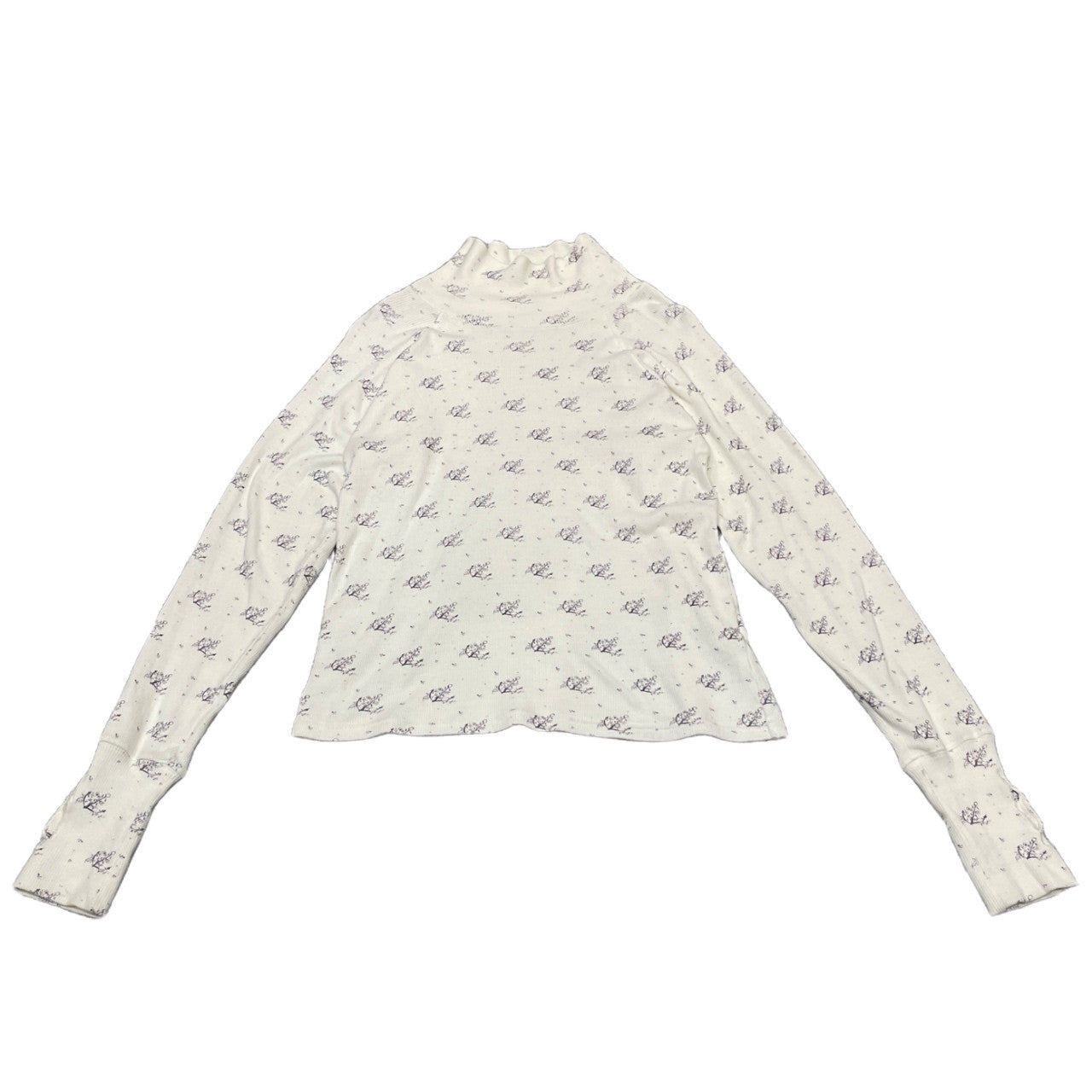 Kapital All-Over Anchor Print Bottleneck T-Shirt Size S