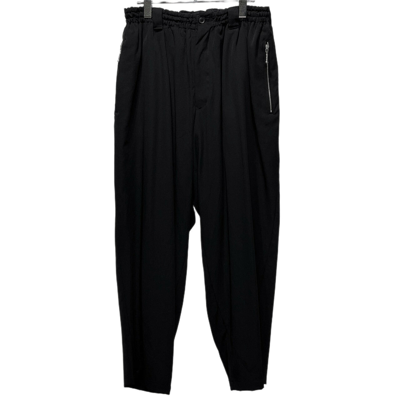 Yohji Yamamoto 18AW Gabardine Ball Chain Pocket Pants Size 2
