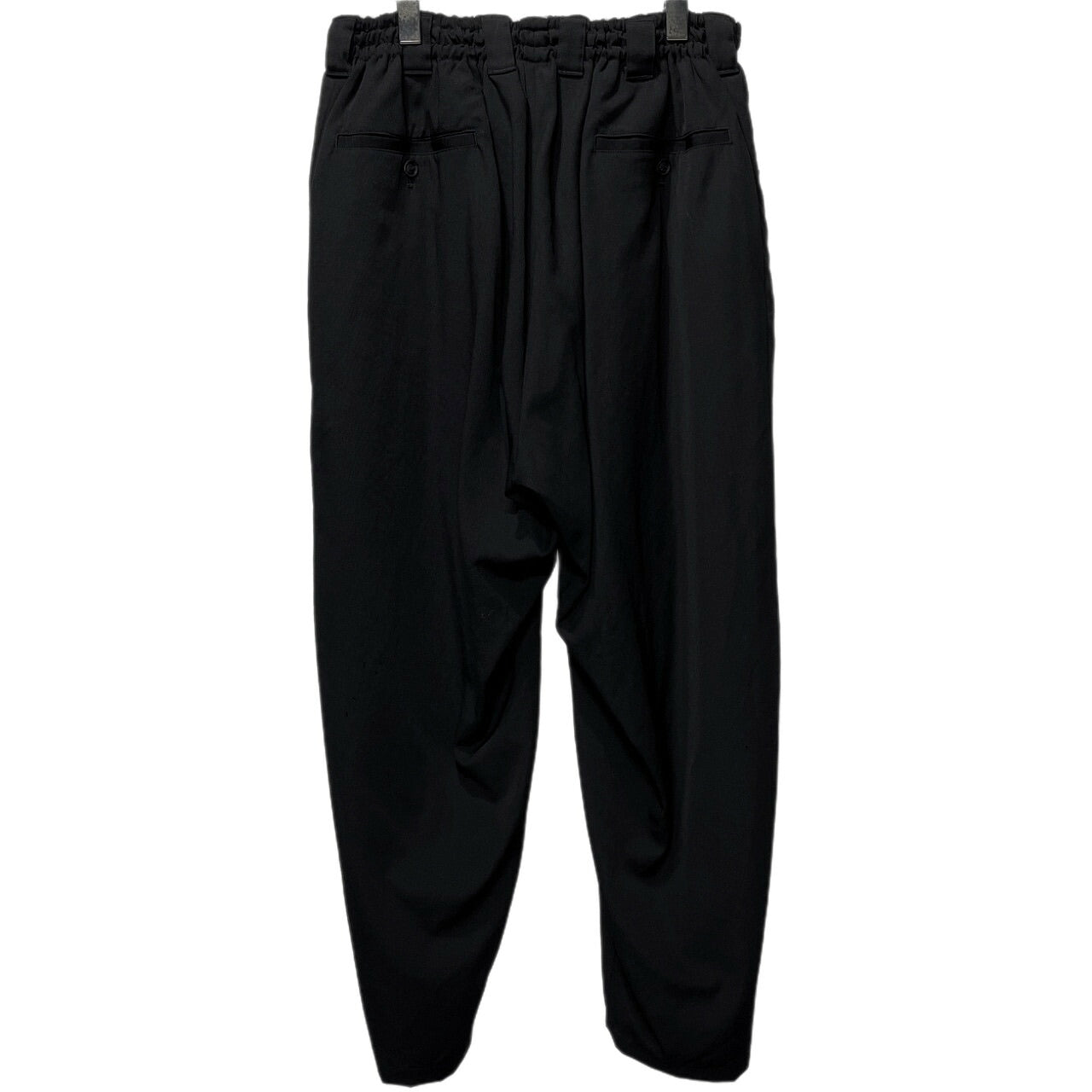Yohji Yamamoto 18AW Gabardine Ball Chain Pocket Pants Size 2