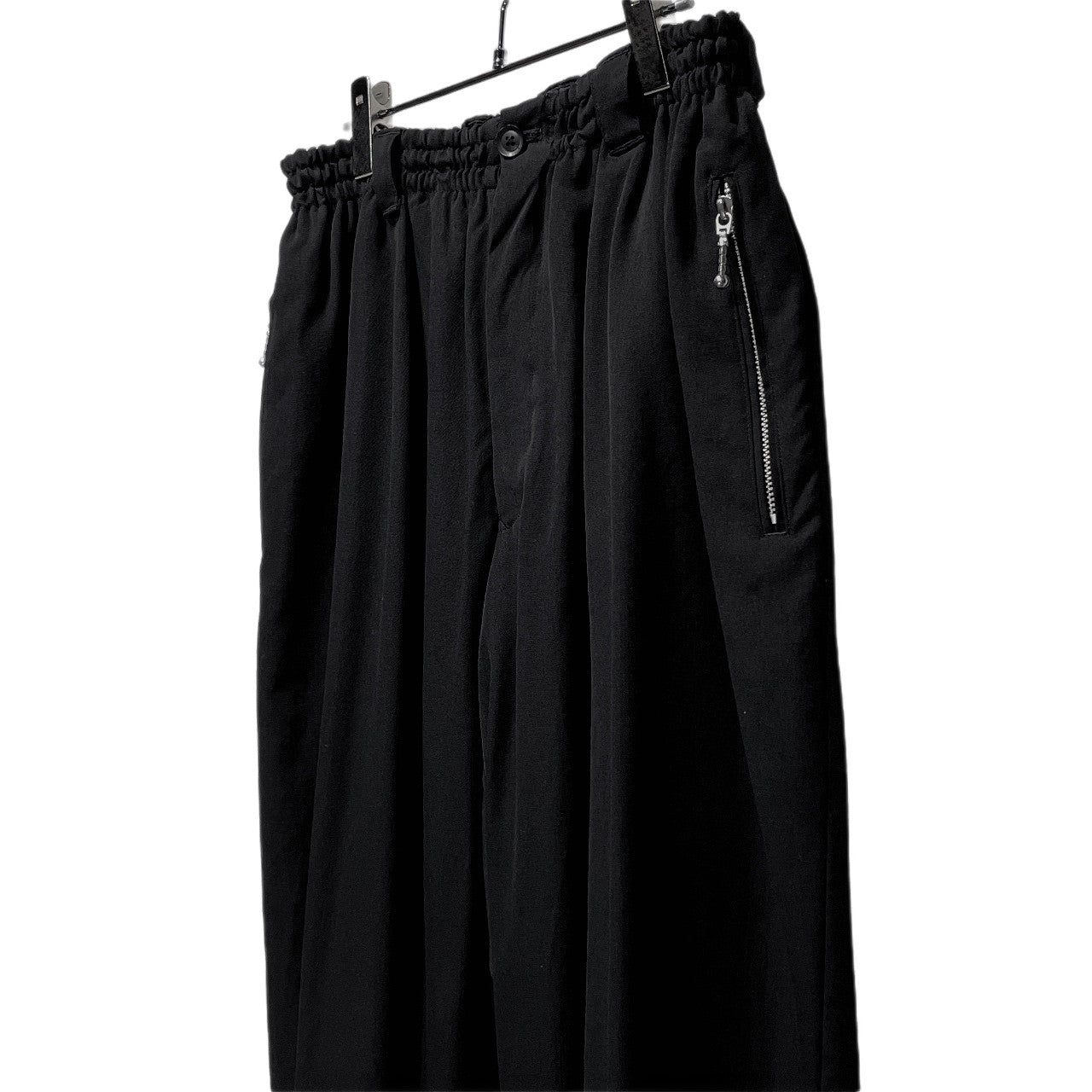 Yohji Yamamoto 18AW Gabardine Ball Chain Pocket Pants Size 2