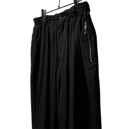 Yohji Yamamoto 18AW Gabardine Ball Chain Pocket Pants Size 2
