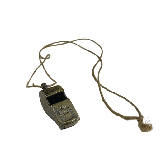visvim Law Enforcement Whistle Necklace Gold Size ONE SIZE