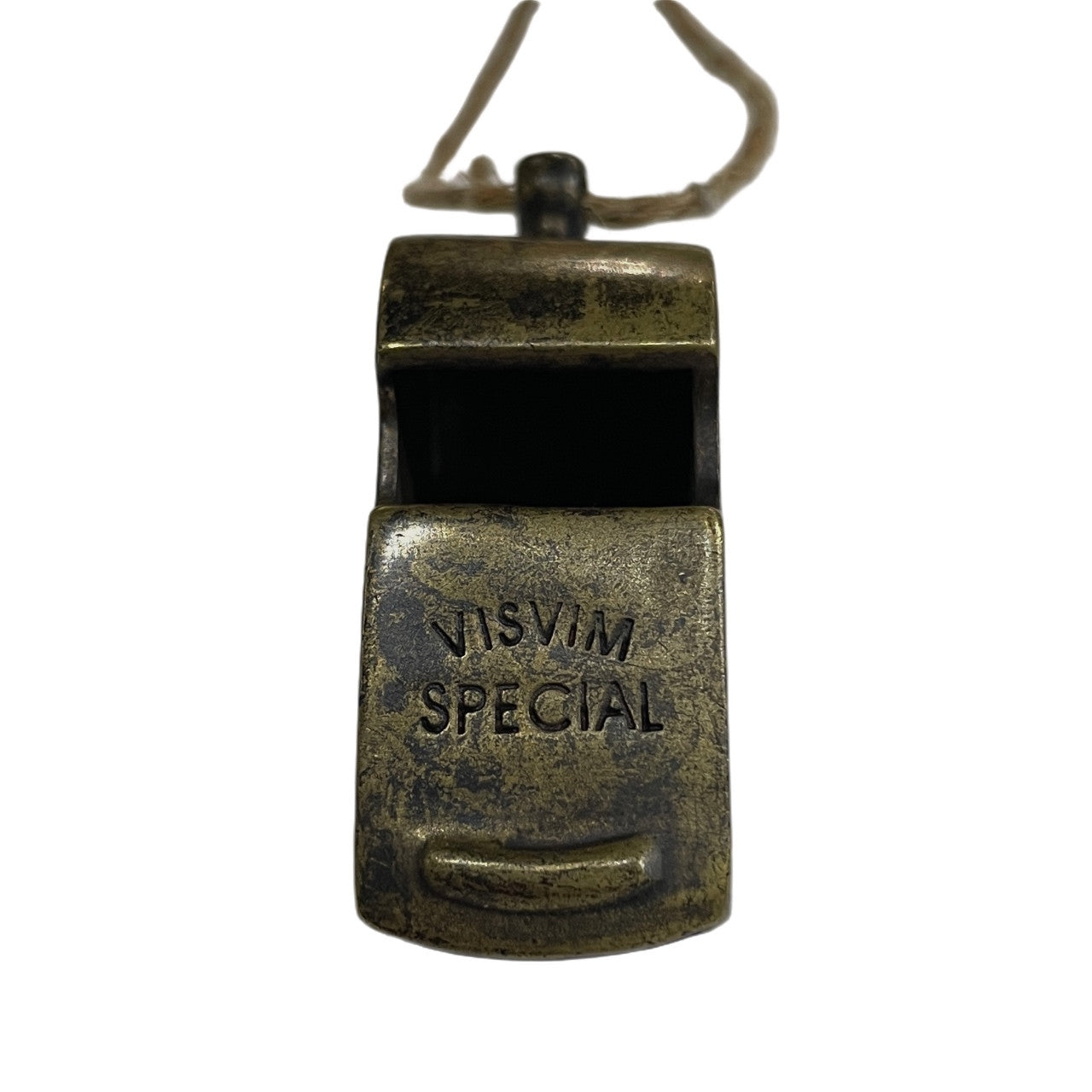 visvim Law Enforcement Whistle Necklace Gold Size ONE SIZE