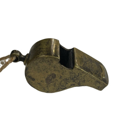 visvim Law Enforcement Whistle Necklace Gold Size ONE SIZE