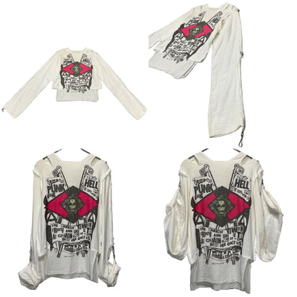 SEDITIONARIES by A STORE ROBOT 90s Shirt White Size S