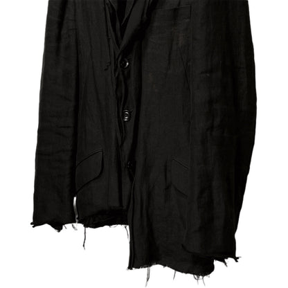 Yohji Yamamoto 3-Layer Asymmetric Reversible Jacket Size 2