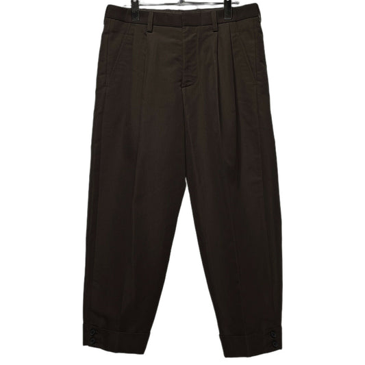 Kolor 20AW W/E Serge Hem Button 2-Pleat Tapered Pants Size 1