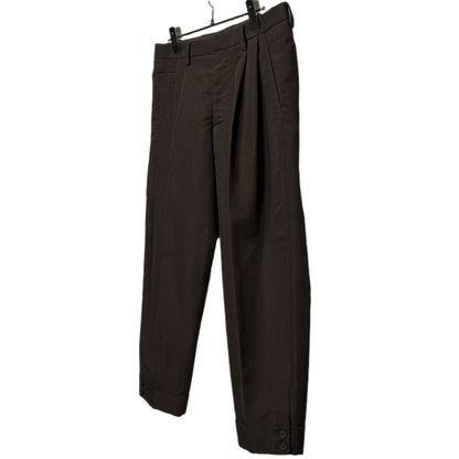 Kolor 20AW W/E Serge Hem Button 2-Pleat Tapered Pants Size 1