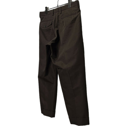Kolor 20AW W/E Serge Hem Button 2-Pleat Tapered Pants Size 1