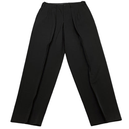 Y's for men 90s Wool Gabardine Suit Black Size M