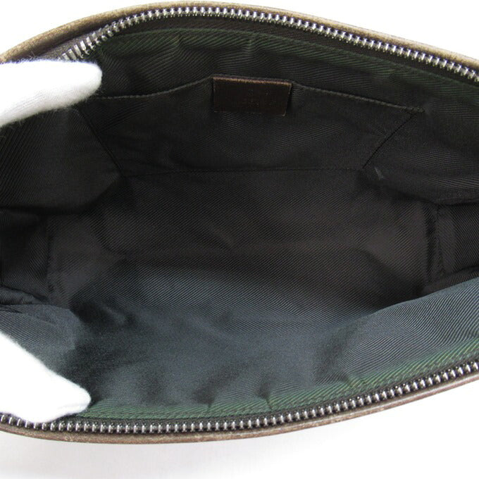 GUCCI Guccissima GG Canvas Clutch Bag Brown Size ONE SIZE
