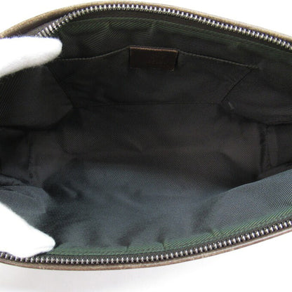 GUCCI Guccissima GG Canvas Clutch Bag Brown Size ONE SIZE