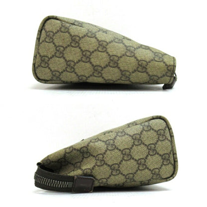 GUCCI Guccissima GG Canvas Clutch Bag Brown Size ONE SIZE