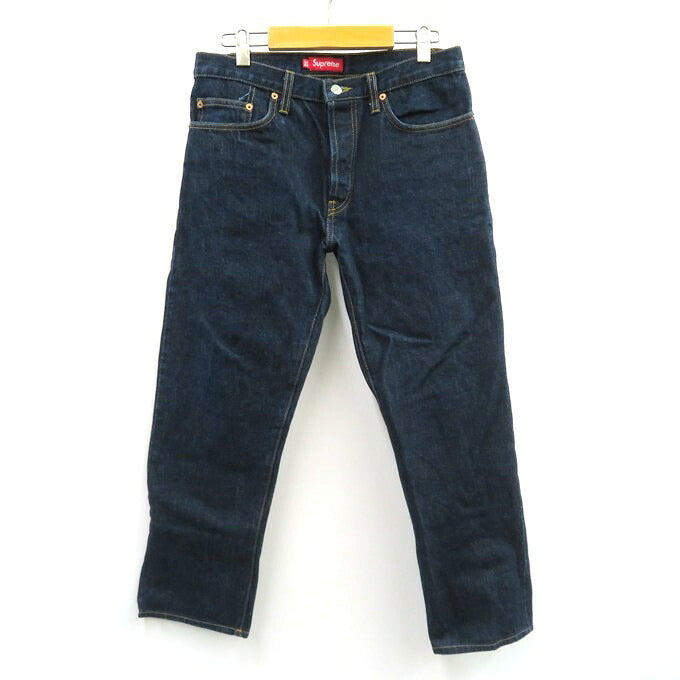 Supreme USA Made Slim Indigo Denim Jeans Pants Size 32