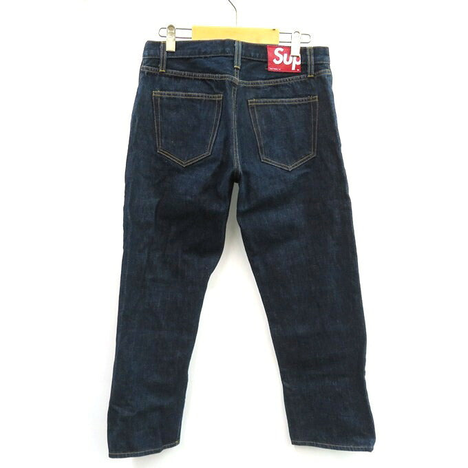 Supreme USA Made Slim Indigo Denim Jeans Pants Size 32