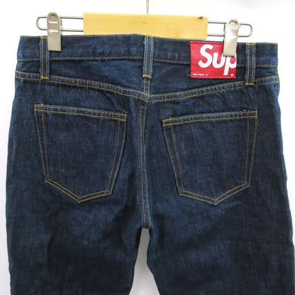 Supreme USA Made Slim Indigo Denim Jeans Pants Size 32