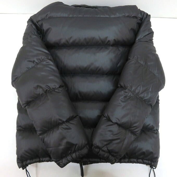 DUVETICA Black Hooded Down Jacket Size 46