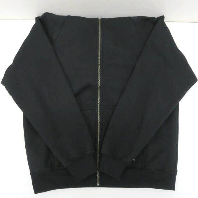 WAX Heavy Oz Zip Up Hoodie Black Size M