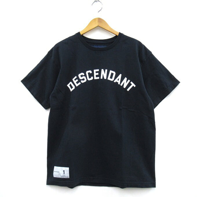 DESCENDANT 24SS Team T-Shirt Navy Size 1