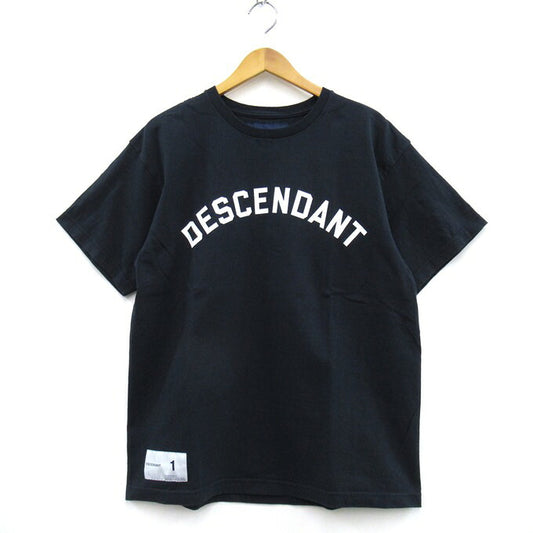 DESCENDANT 24SS Team T-Shirt Navy Size 1