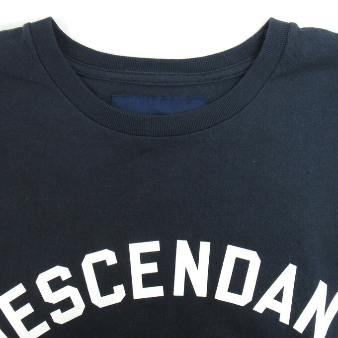 DESCENDANT 24SS Team T-Shirt Navy Size 1