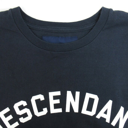 DESCENDANT 24SS Team T-Shirt Navy Size 1