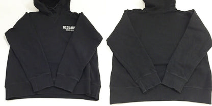 DSQUARED Pullover Hoodie Black Size M