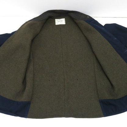 SUGAR CANE 9oz Moleskin Troy Blanket Jacket Navy Size M