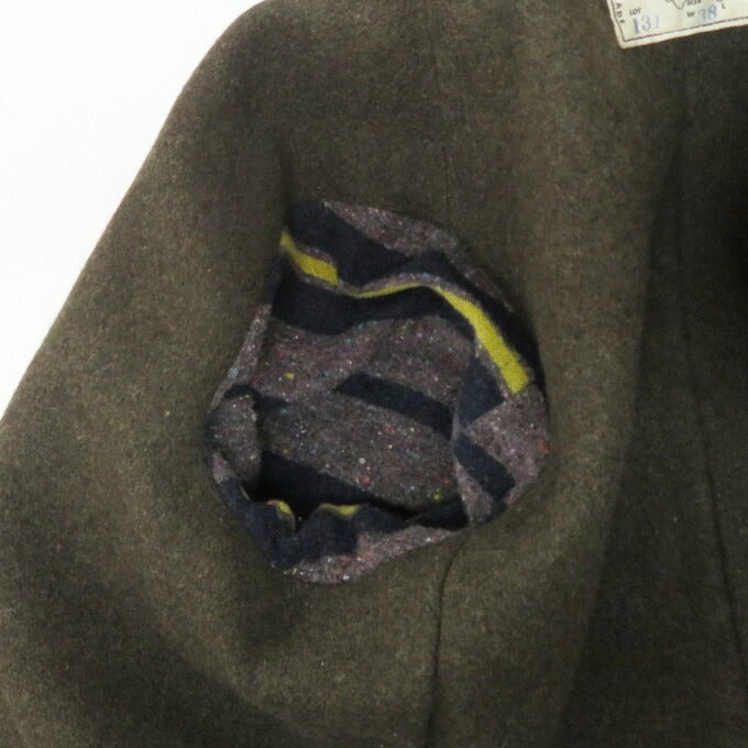 SUGAR CANE 9oz Moleskin Troy Blanket Jacket Navy Size M