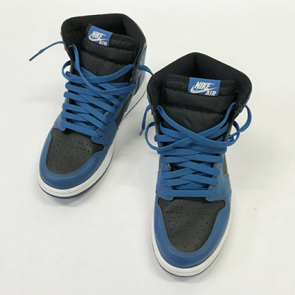 NIKE Air Jordan 1 Retro High OG Marina Sneakers Size 26.5