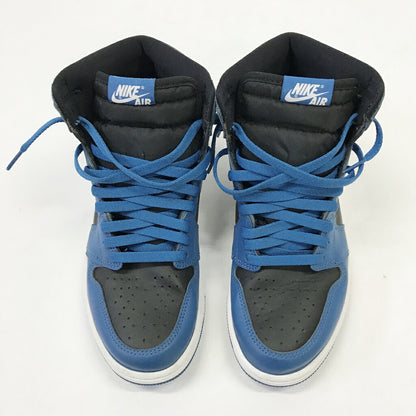 NIKE Air Jordan 1 Retro High OG Marina Sneakers Size 26.5