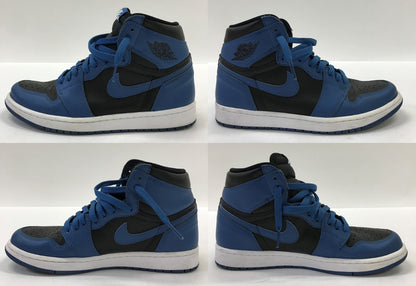 NIKE Air Jordan 1 Retro High OG Marina Sneakers Size 26.5