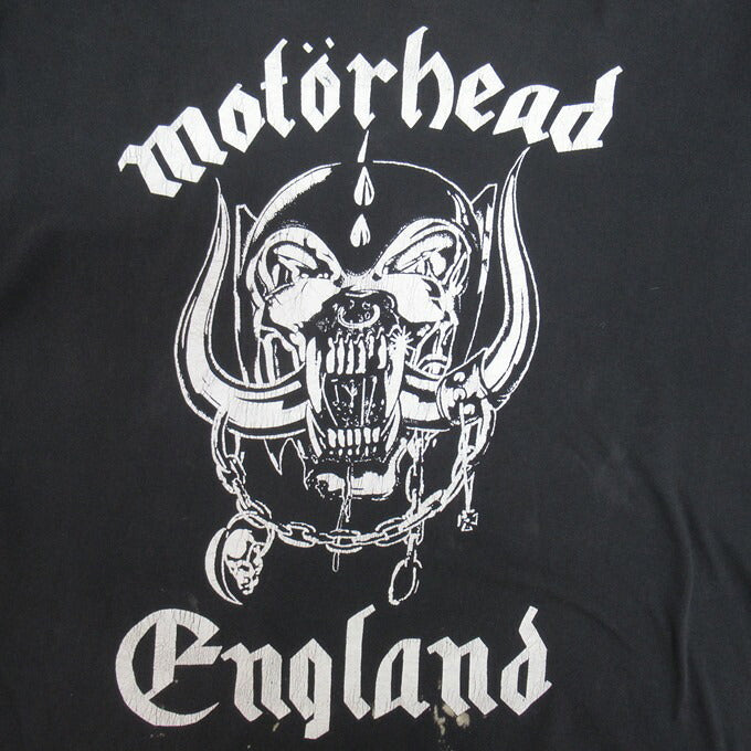 Motorhead 90s Black Logo Print T-Shirt Size XL