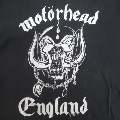 Motorhead 90s Black Logo Print T-Shirt Size XL