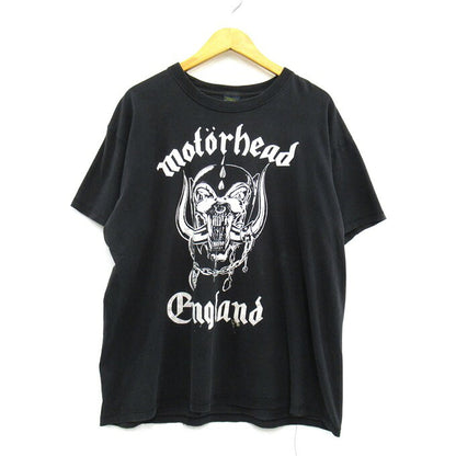 Motorhead 90s Black Logo Print T-Shirt Size XL
