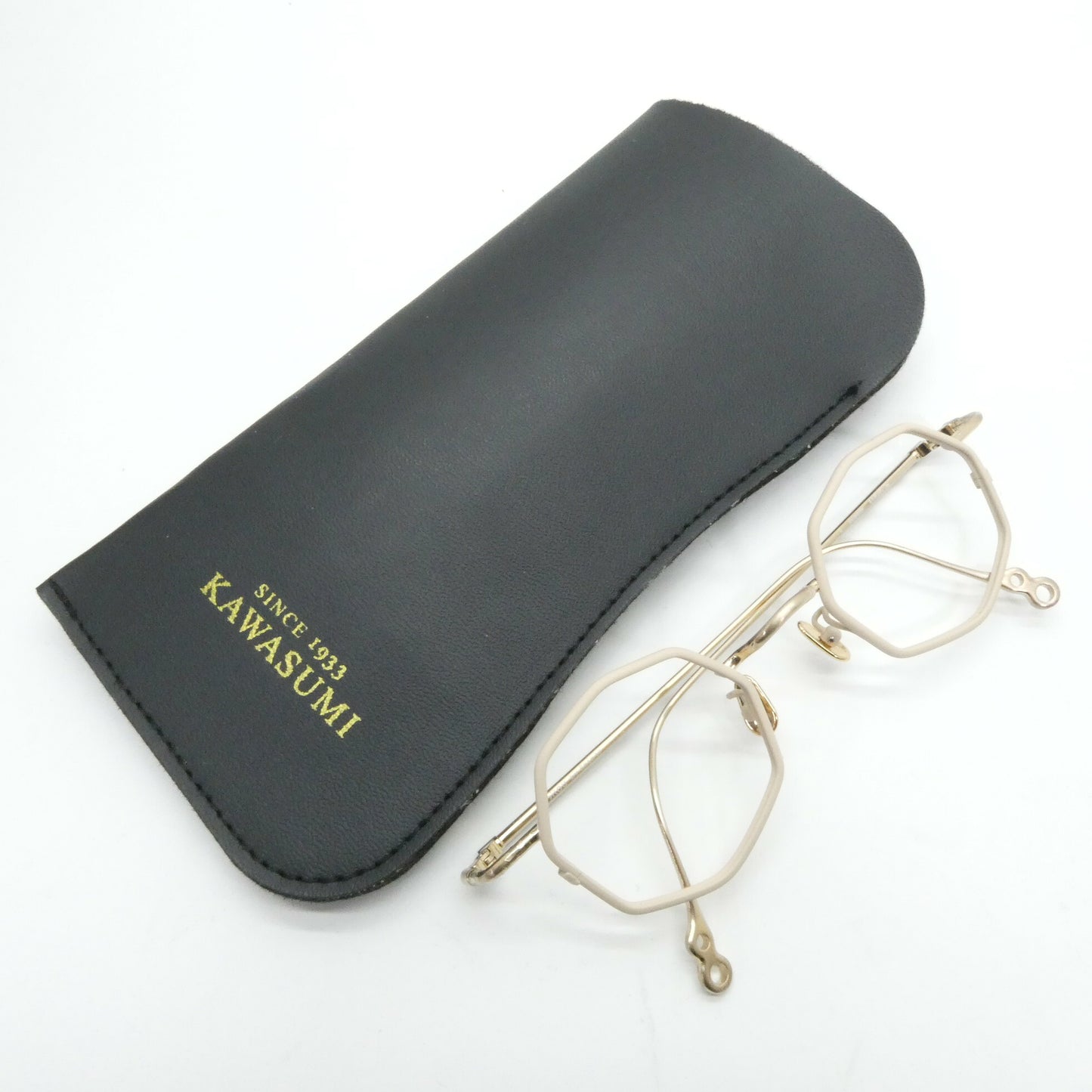 VioRou Hoseok Titanium Ivory Glasses Frame Size ONE SIZE