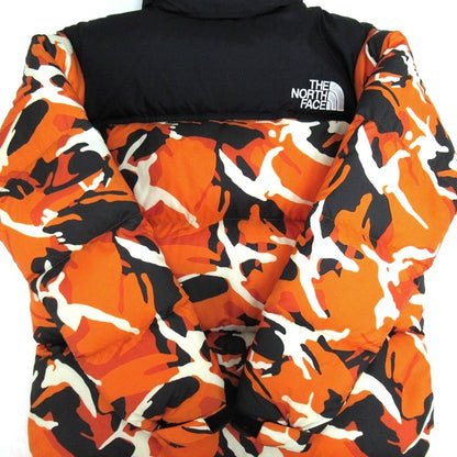 THE NORTH FACE Novelty Nuptse Jacket Black Orange Size M