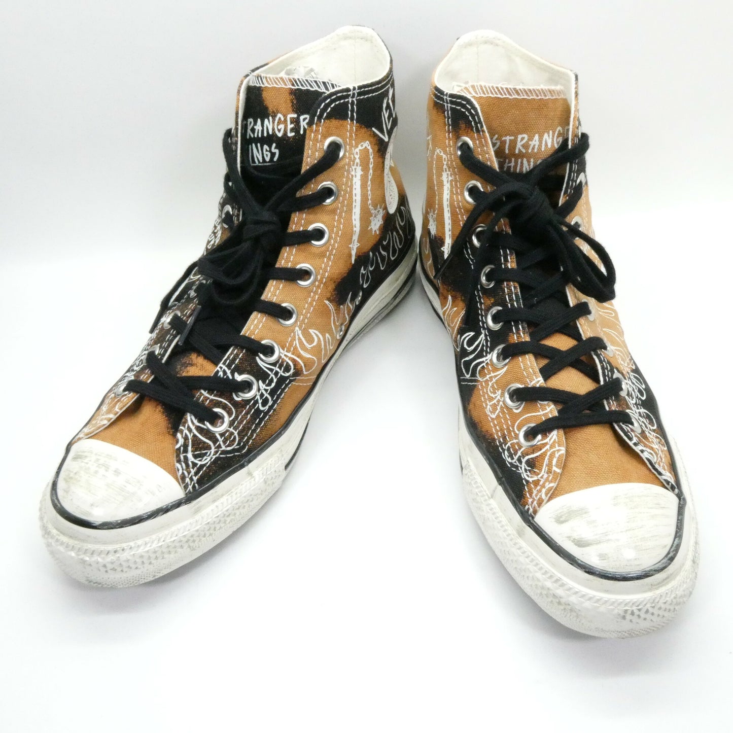 converse All Star Aged Stranger Things Hi Sneakers