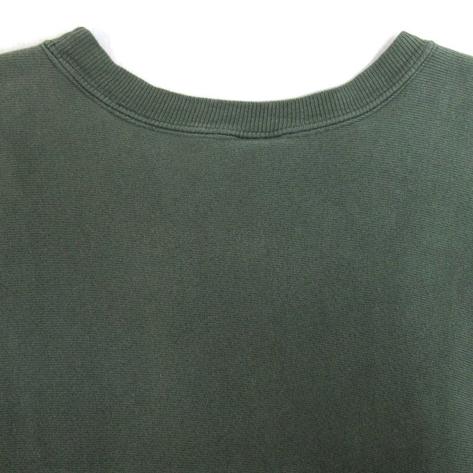 Champion 90s USA Made Reverse Weave Green Sweatshirt Size L