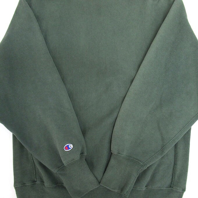 Champion 90s USA Made Reverse Weave Green Sweatshirt Size L