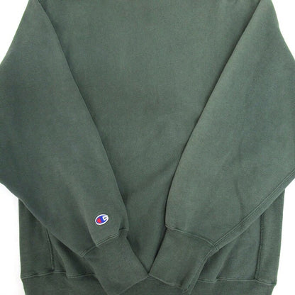 Champion 90s USA Made Reverse Weave Green Sweatshirt Size L