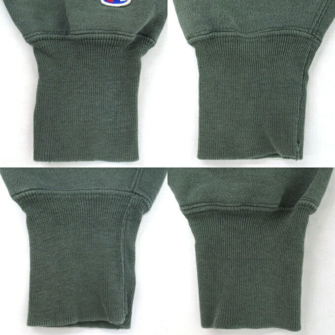 Champion 90s USA Made Reverse Weave Green Sweatshirt Size L
