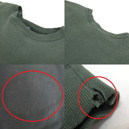 Champion 90s USA Made Reverse Weave Green Sweatshirt Size L